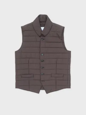 Mersino - Milano Edition Padded Brown Vest