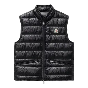 Moncler Gui Down Vest Black