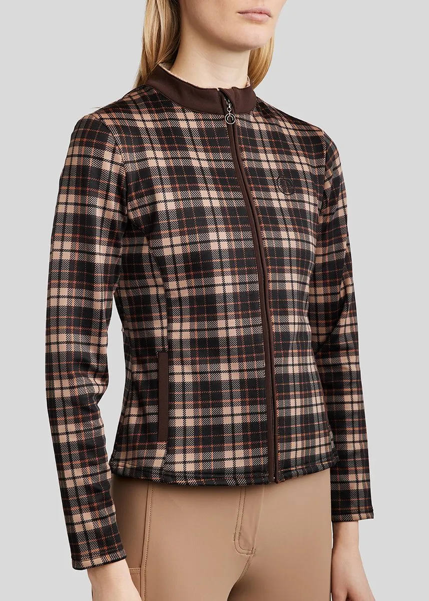 Montar MoClaire Checked Full Zip Jacket