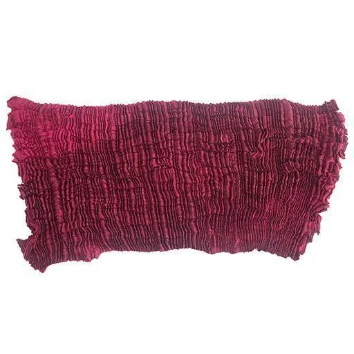 Nellie Rose Silk Scarf: Bomaki Square, Raspberry