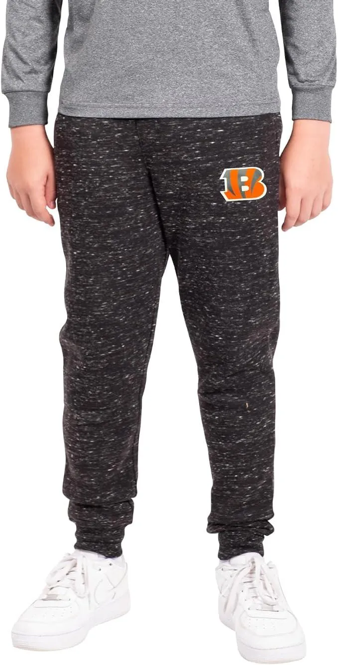 NFL Official Youth Super Soft Supreme Jogger Sweatpants|Cincinnati Bengals