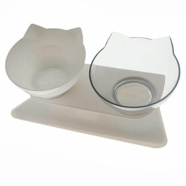 Non-Slip Pet Easy Feeder Bowl