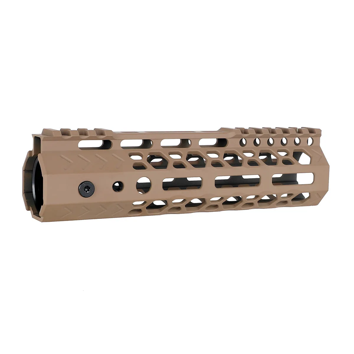 ohhunt® AR-15 Lightweight M-lok Handguard with Steel Barrel Nut - Desert Tan Color