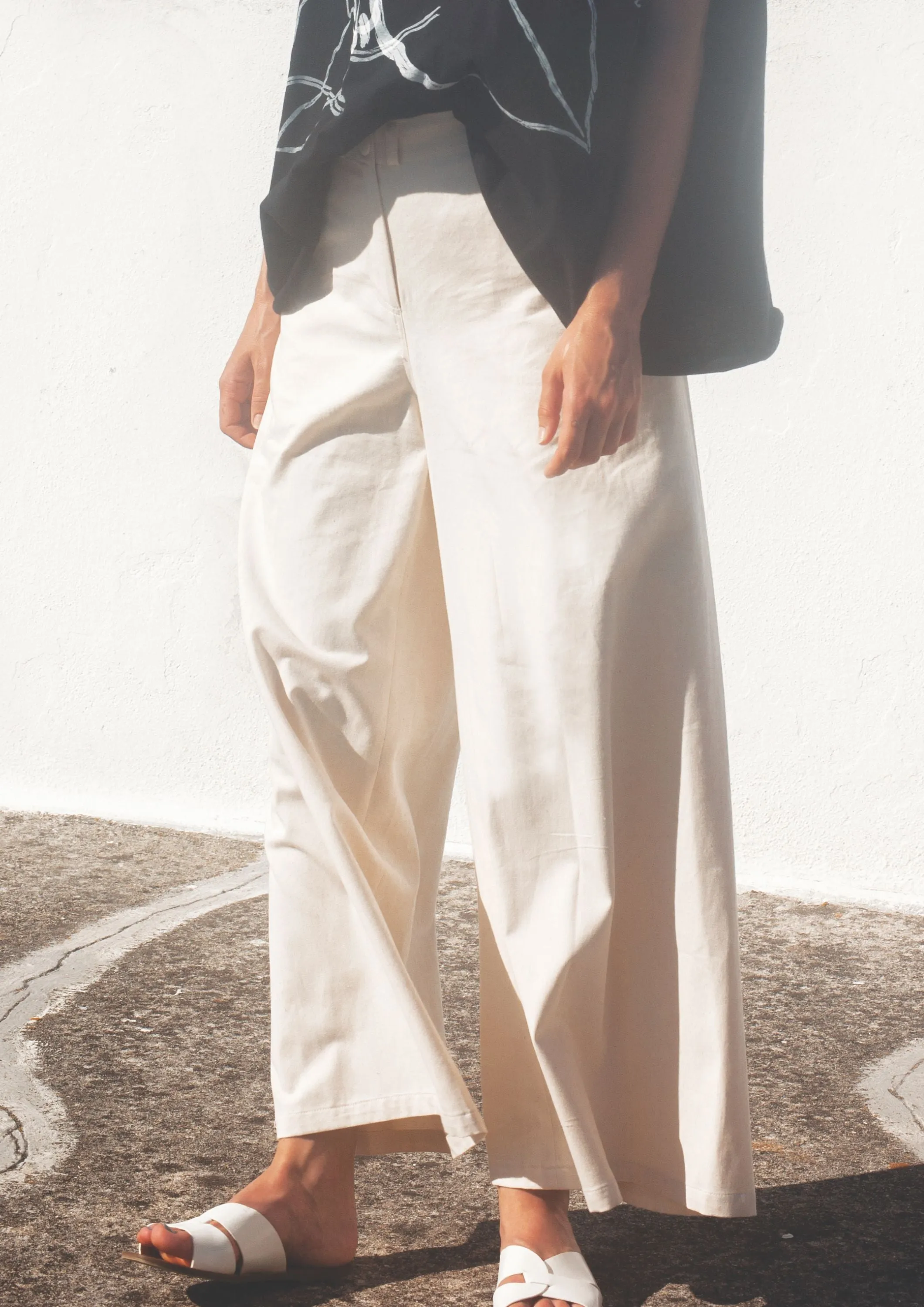 Organic WIDE trousers