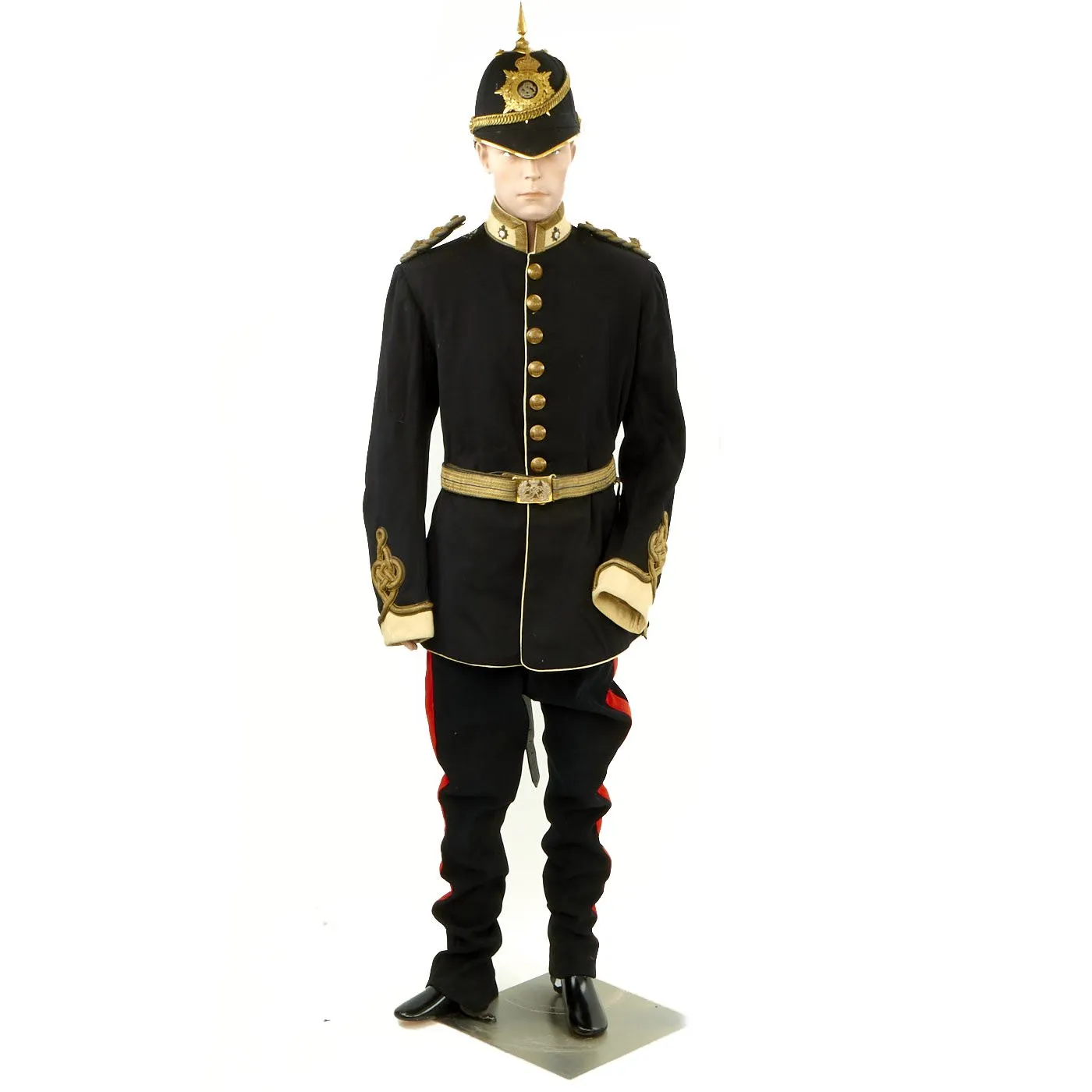 Original British WWI Indian Army Service Supply And Transport Corps Officer Uniform Set