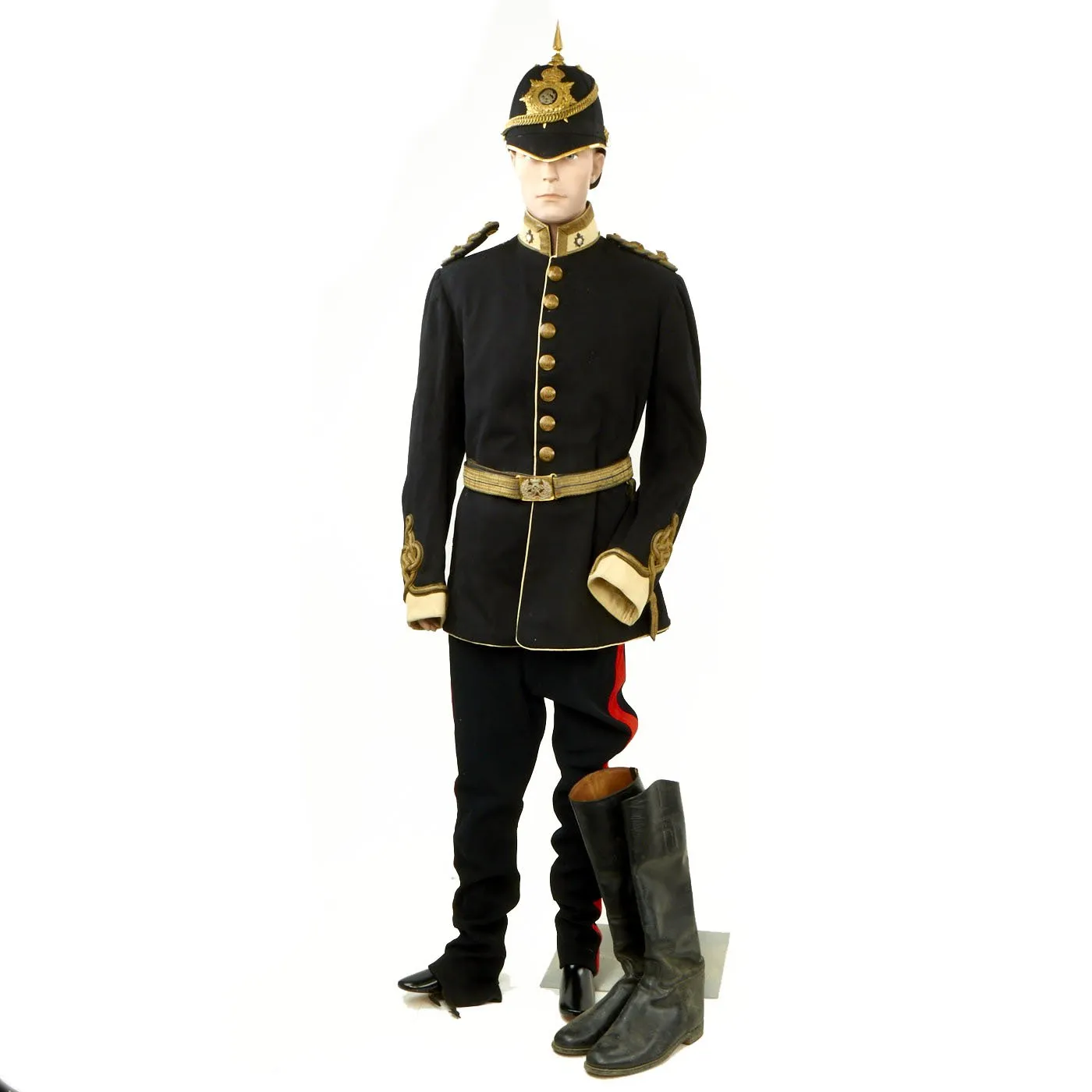 Original British WWI Indian Army Service Supply And Transport Corps Officer Uniform Set