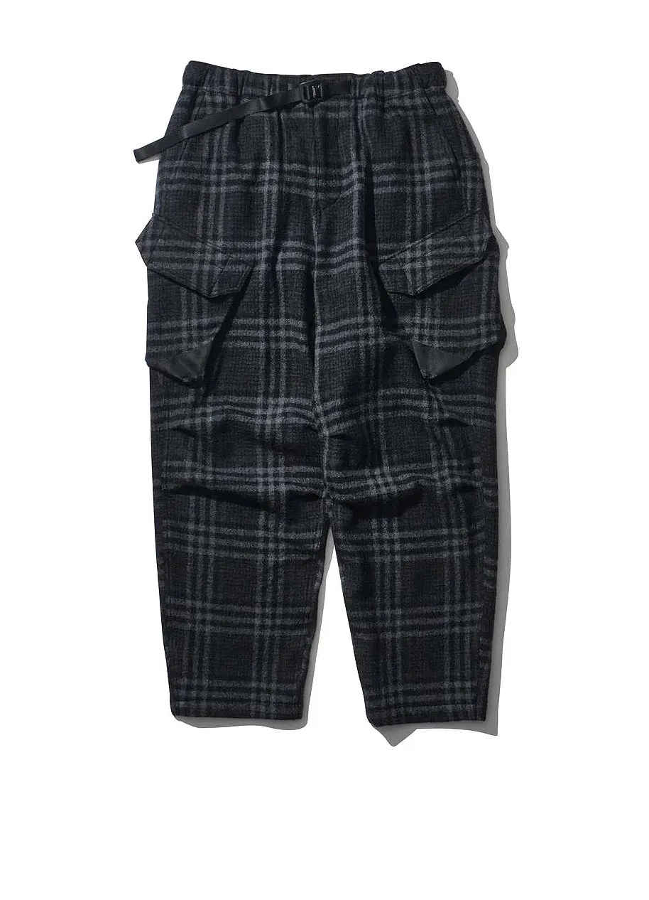 PCU TROUSERS | Black Check