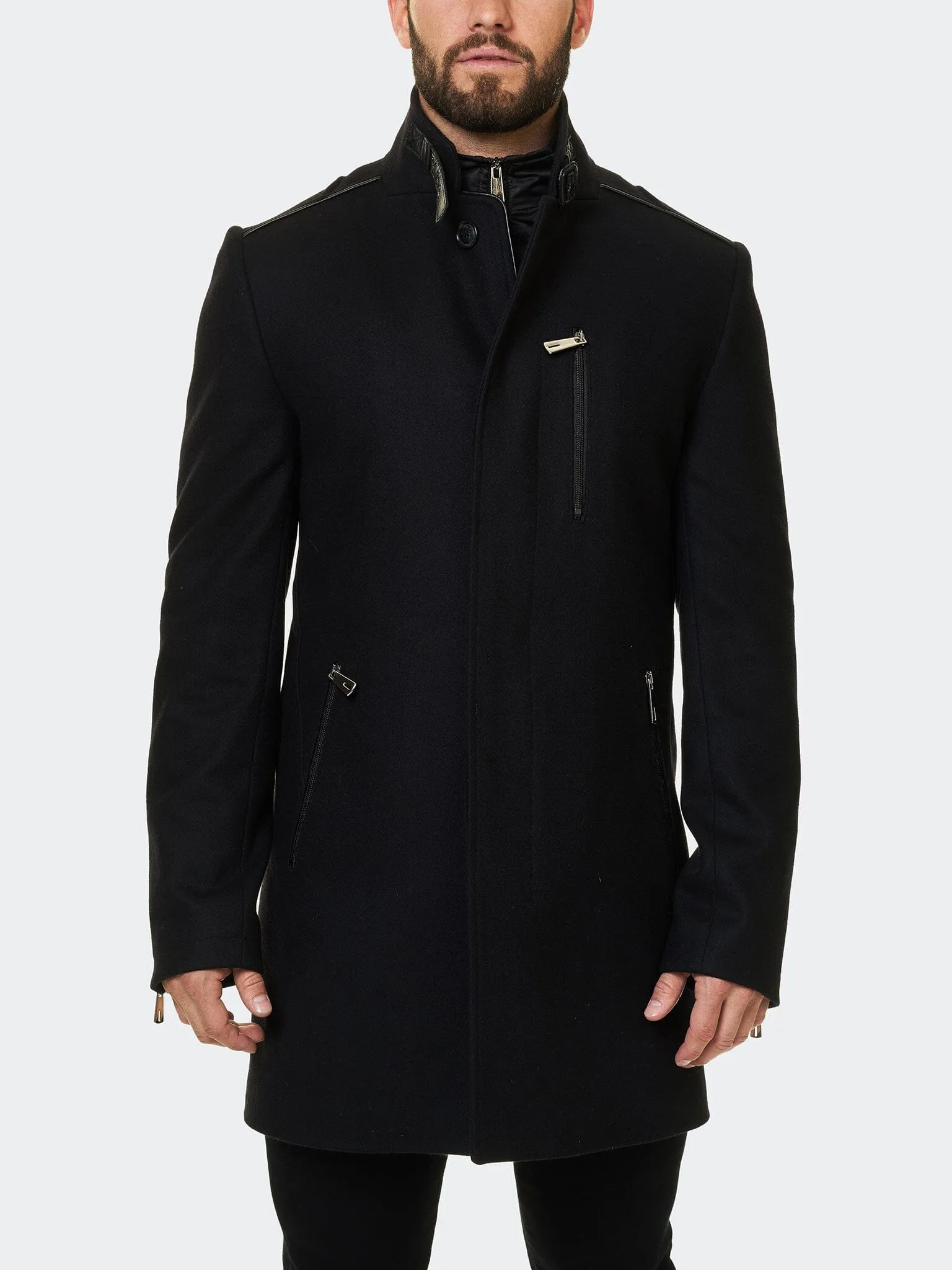 Peacoat Captain Black