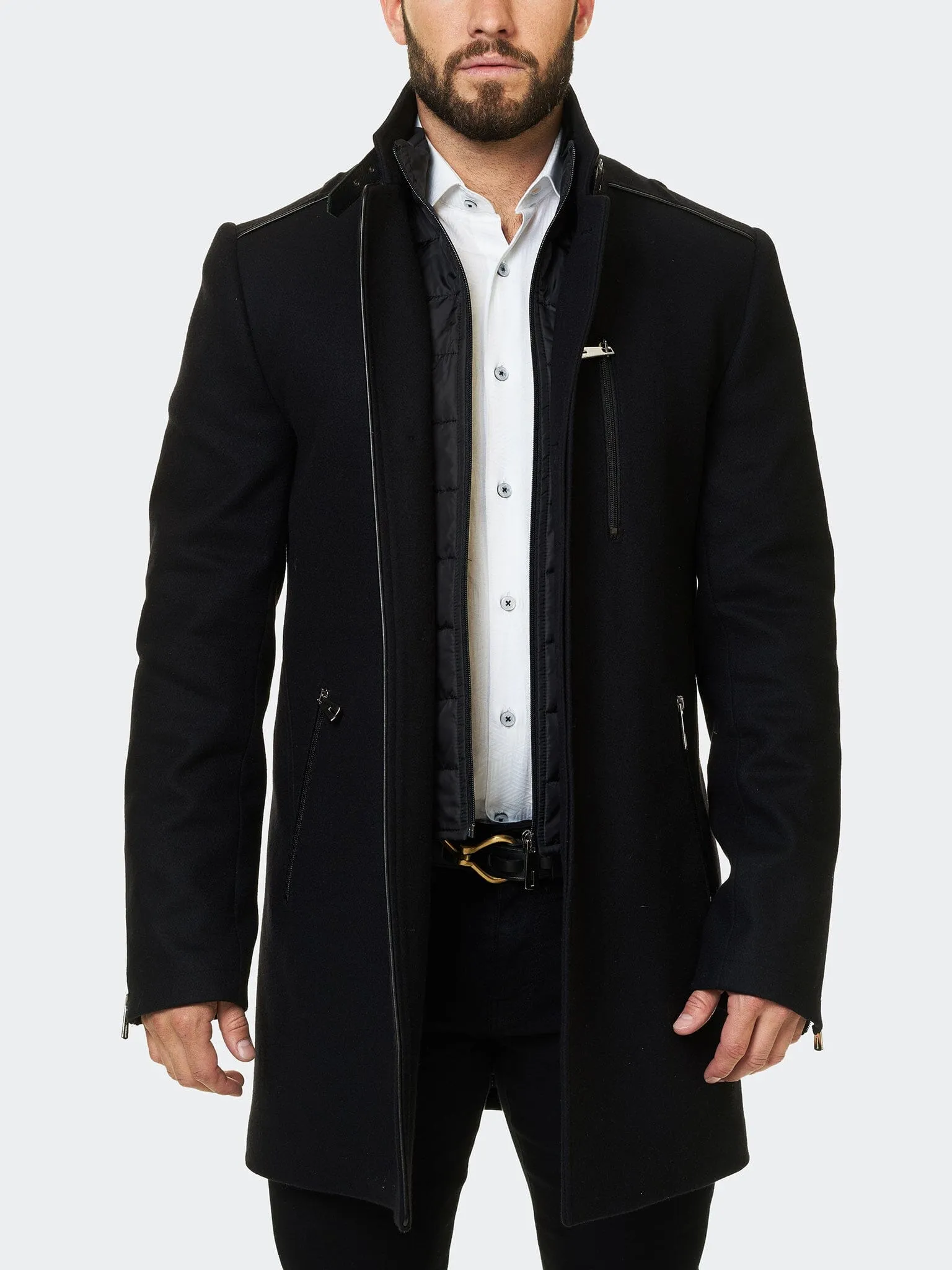 Peacoat Captain Black