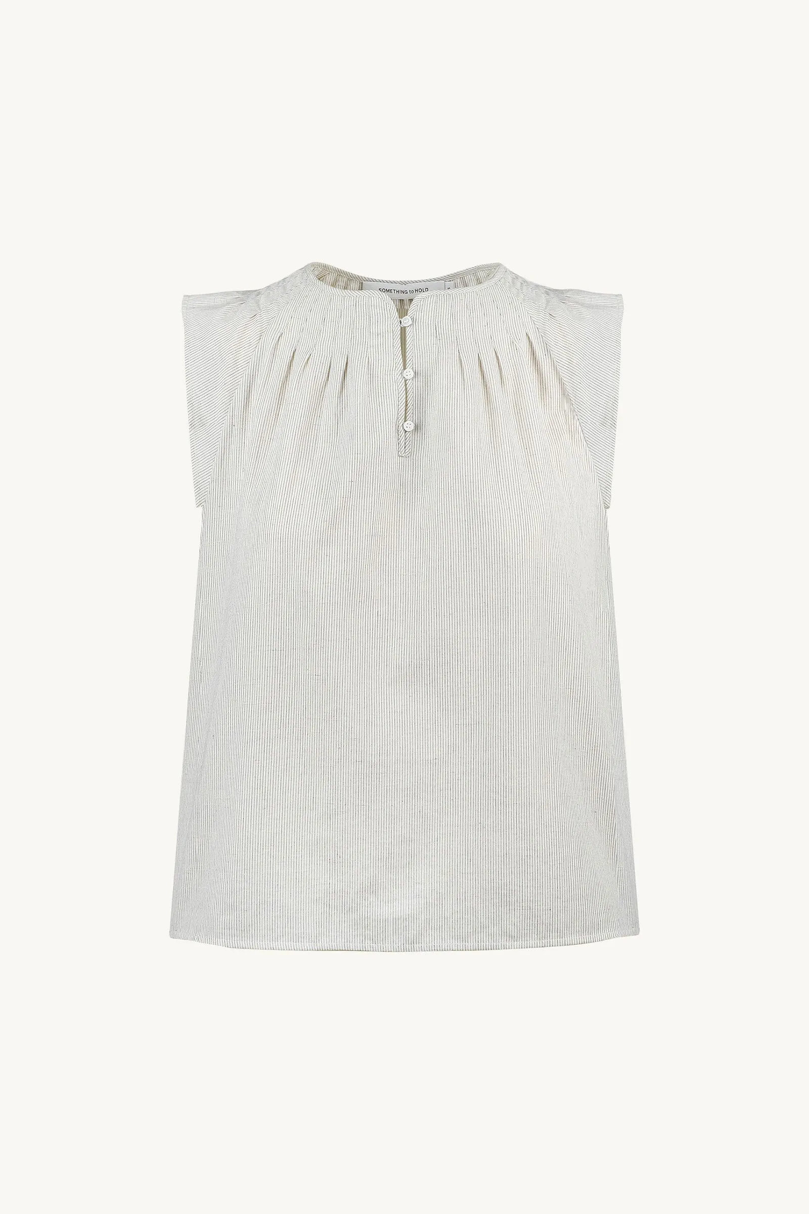 Penne Blouse -- Cotton Linen