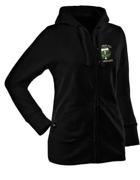 Portland Timbers Antigua Women 2015 MLS Cup Champions Black Zip Up Jacket