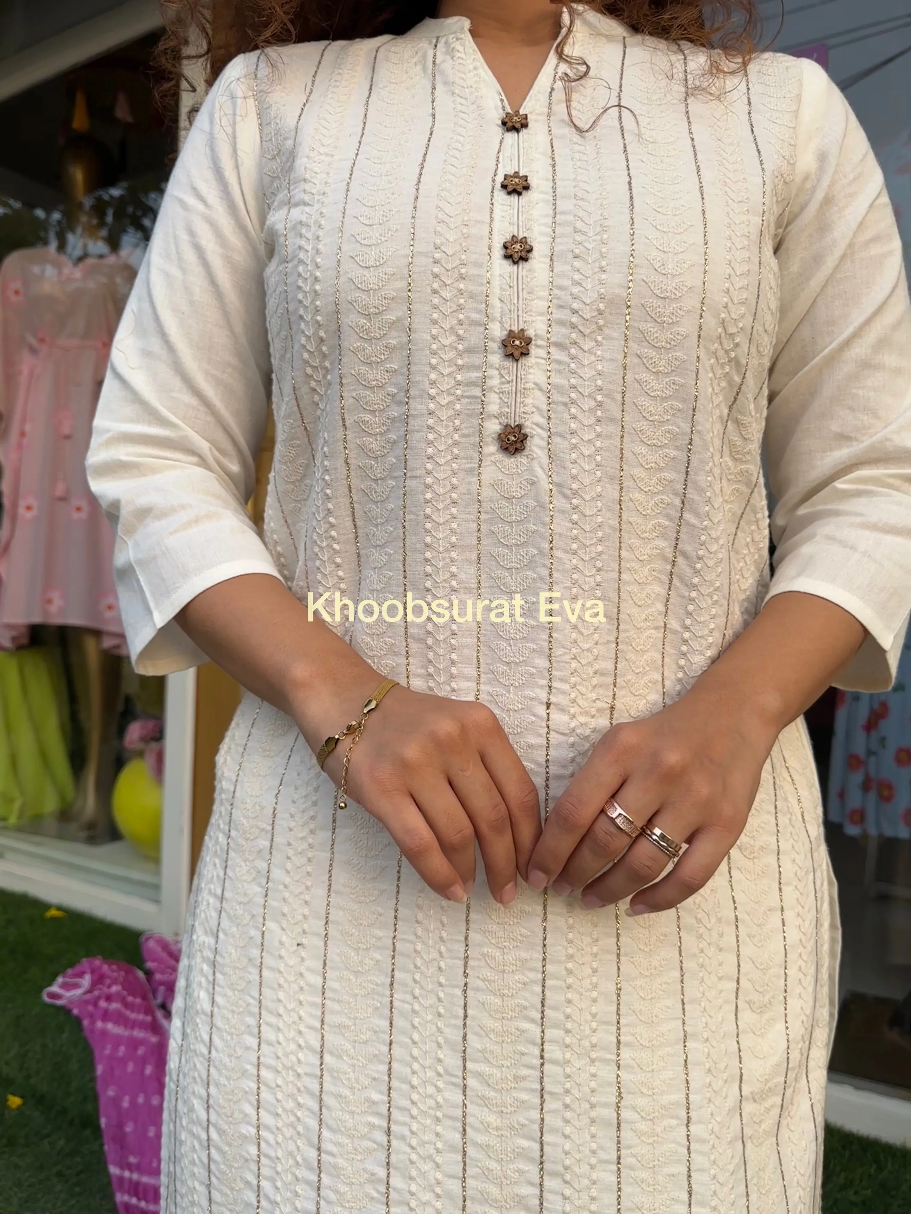 Powder Pink Bandhani Suit Set