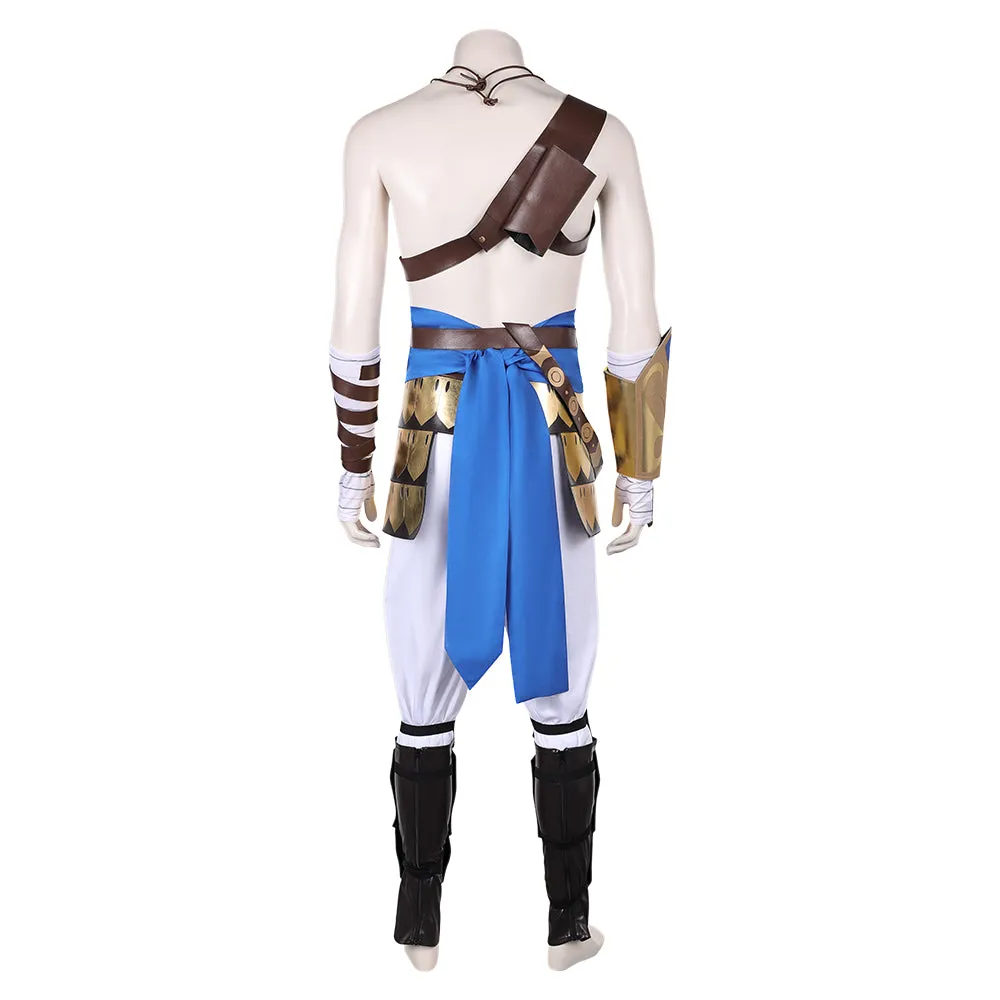 Prince of Persia: The Lost Crown Sargon Brown Outfit Party Carnival Halloween Cosplay Costume