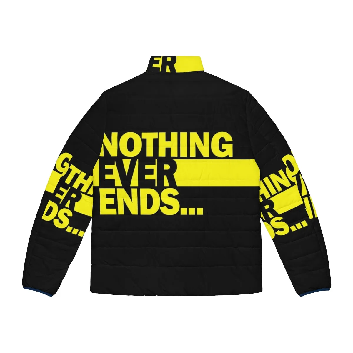 "Nothing Ever Ends" Watchmen Ozymandias Rorscharch Puffer Jacket