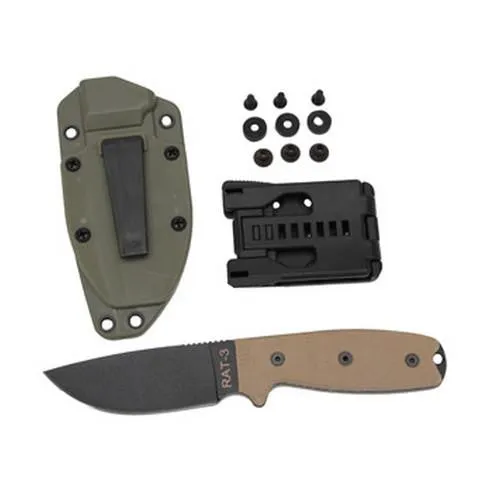 Rat 1095 - 3 w-Green Sheath