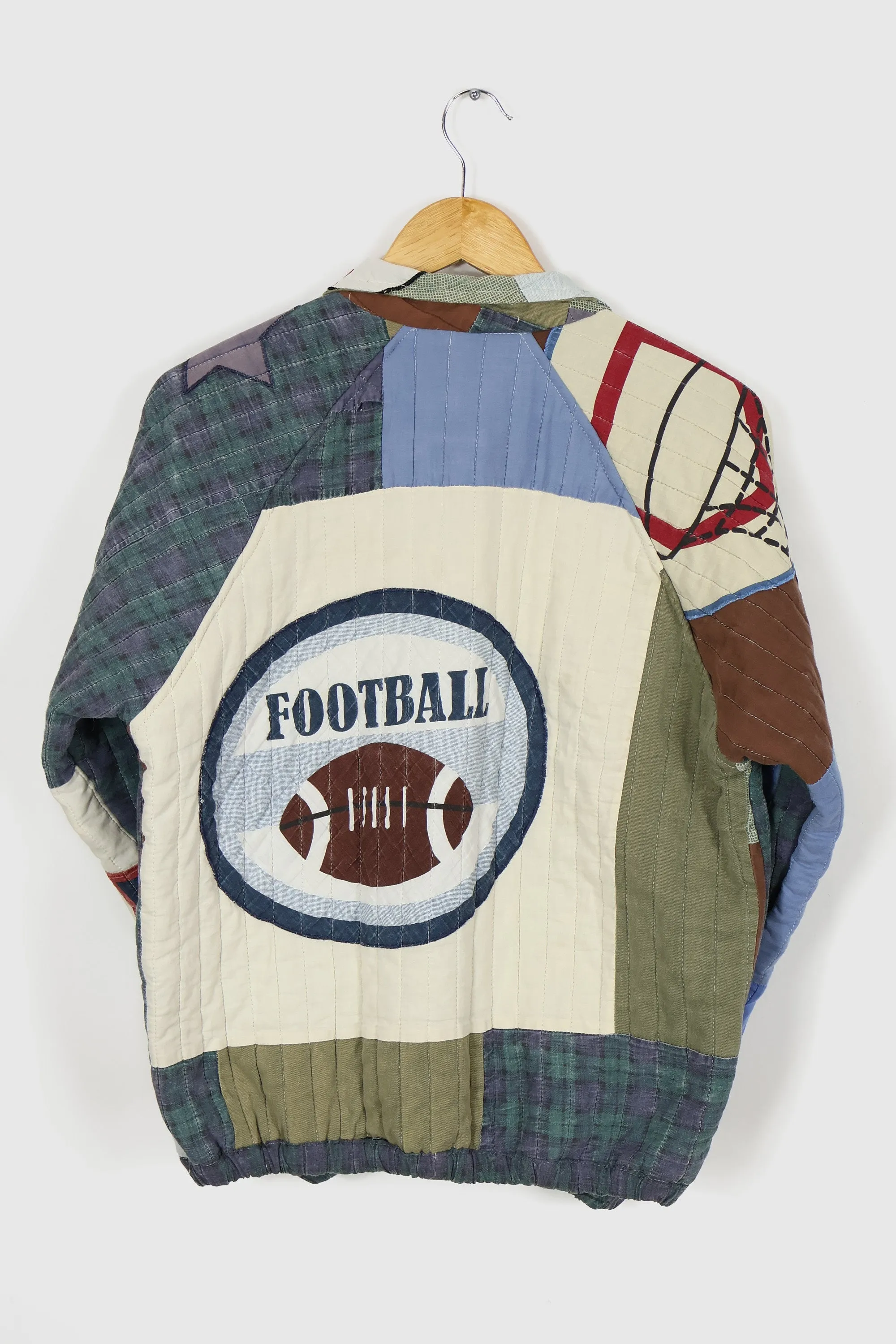 Reworked Sport Quilt Full Zip Jacket