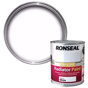 Ronseal One Coat Gloss White Radiator Paint