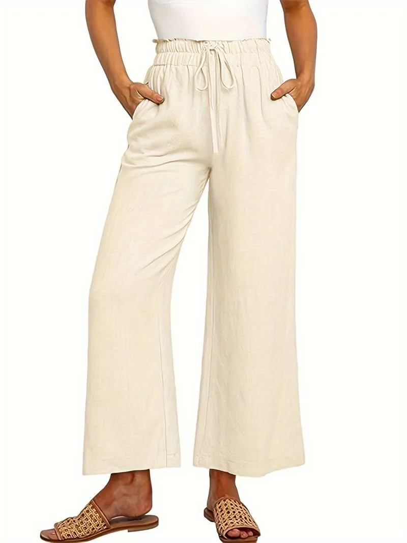 Rory - Comfortable Women's Linen Pants