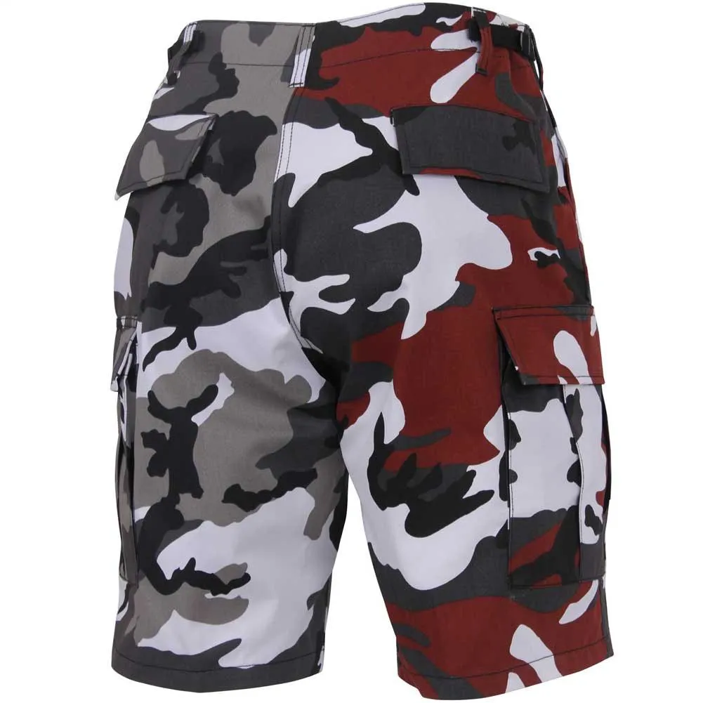 Rothco Mens Two-Tone Color Camouflage BDU Shorts