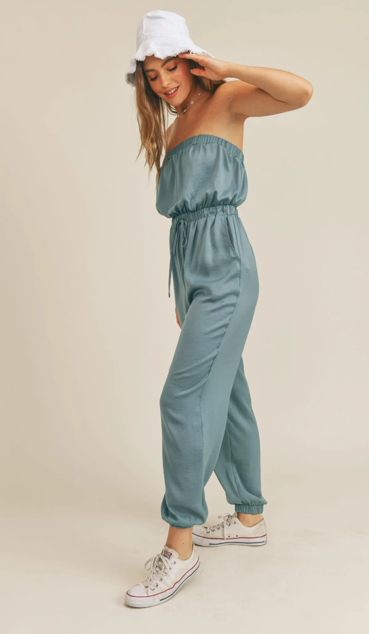 Sadie & Sage Friendly Face Tube Jumpsuit