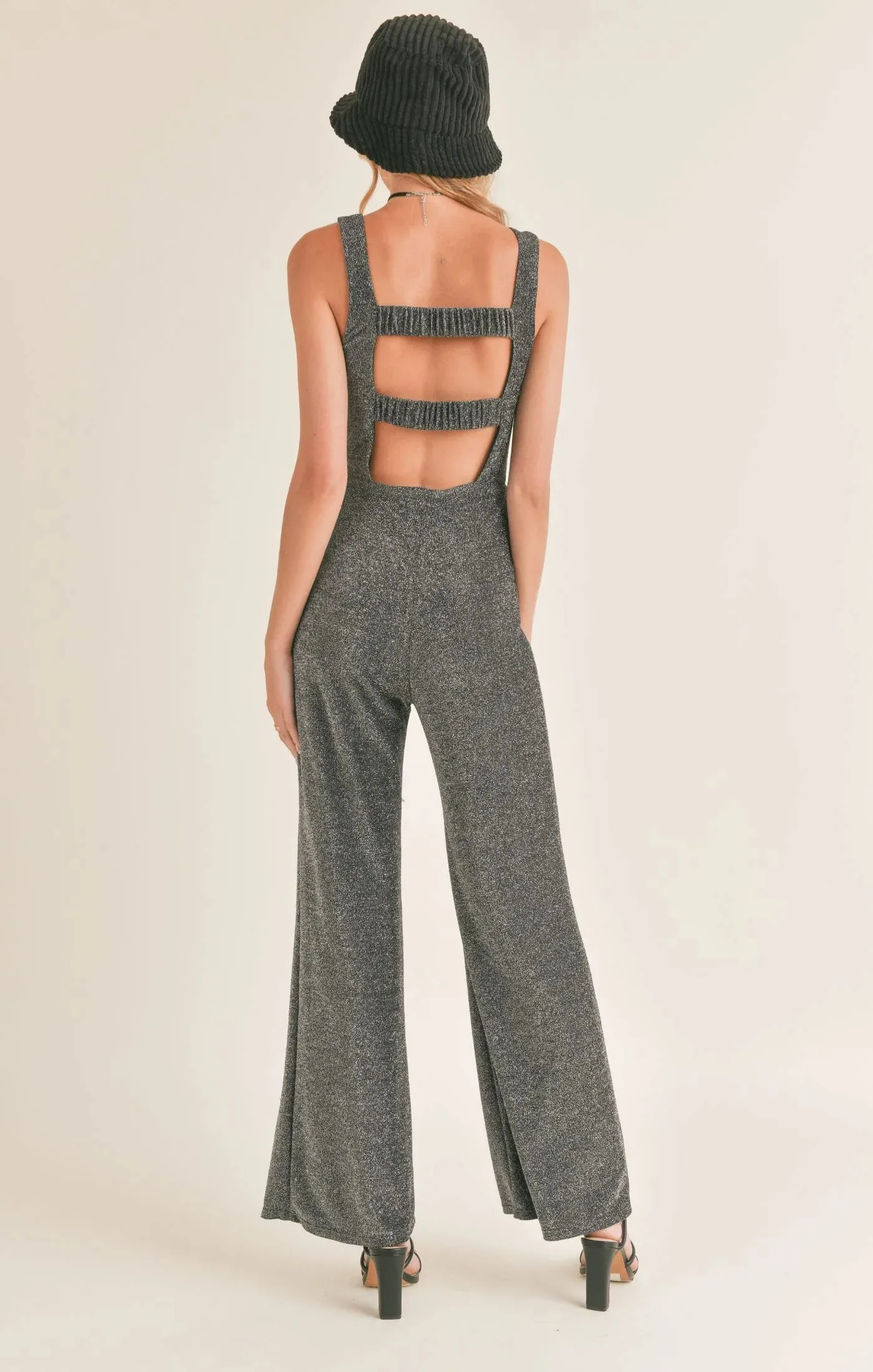 Sadie & Sage Shimmer In The Light Jumpsuit