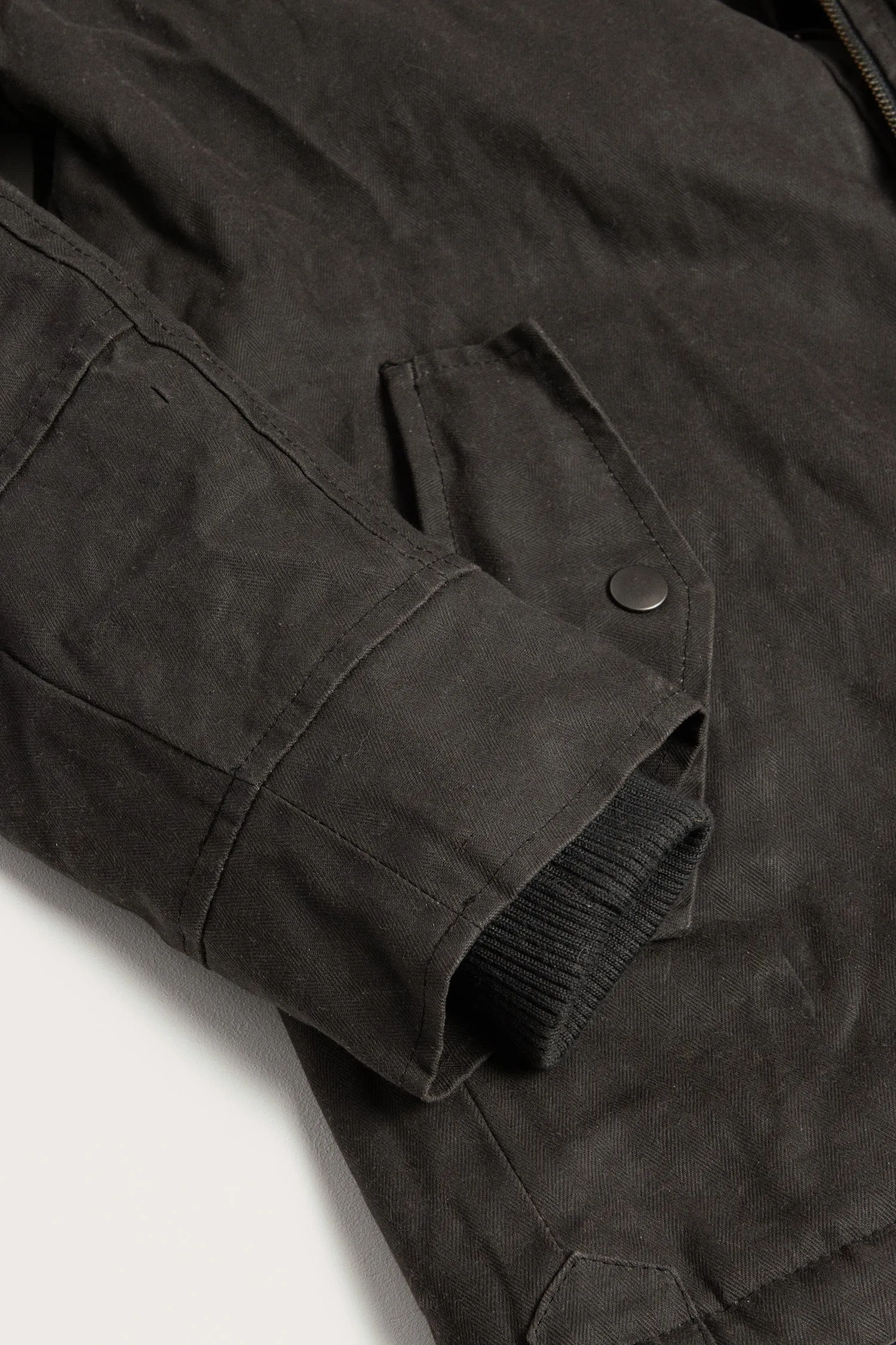 Sitka Parka / Charcoal Waxed Canvas