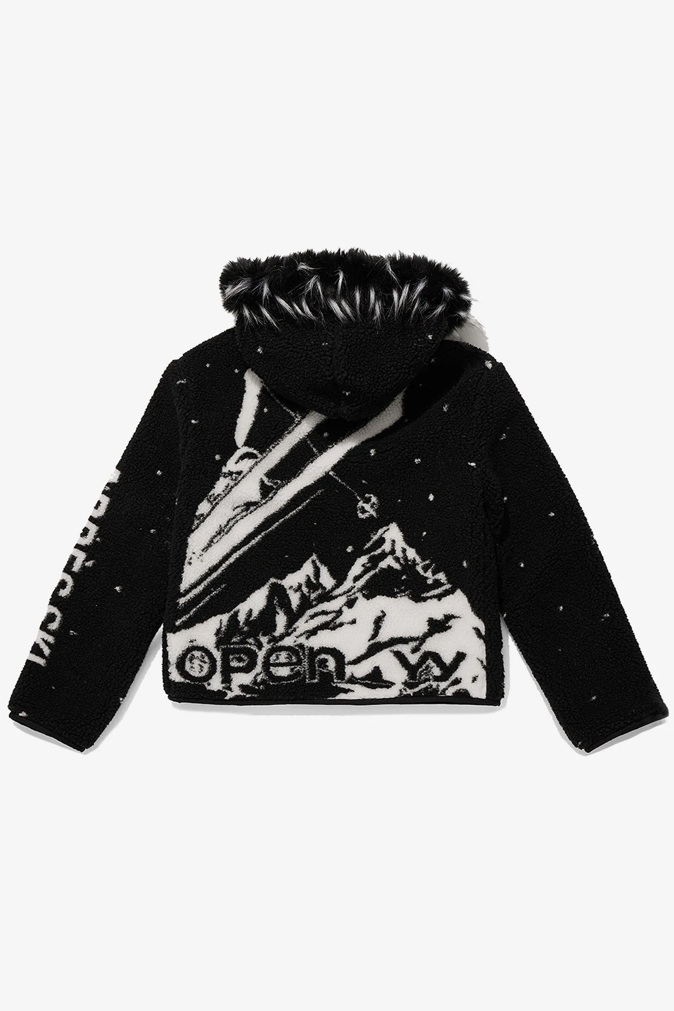 SKIING FLEECE HOODIE JACKET