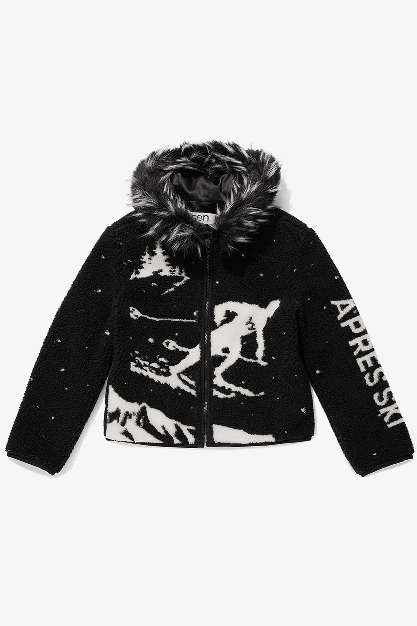 SKIING FLEECE HOODIE JACKET