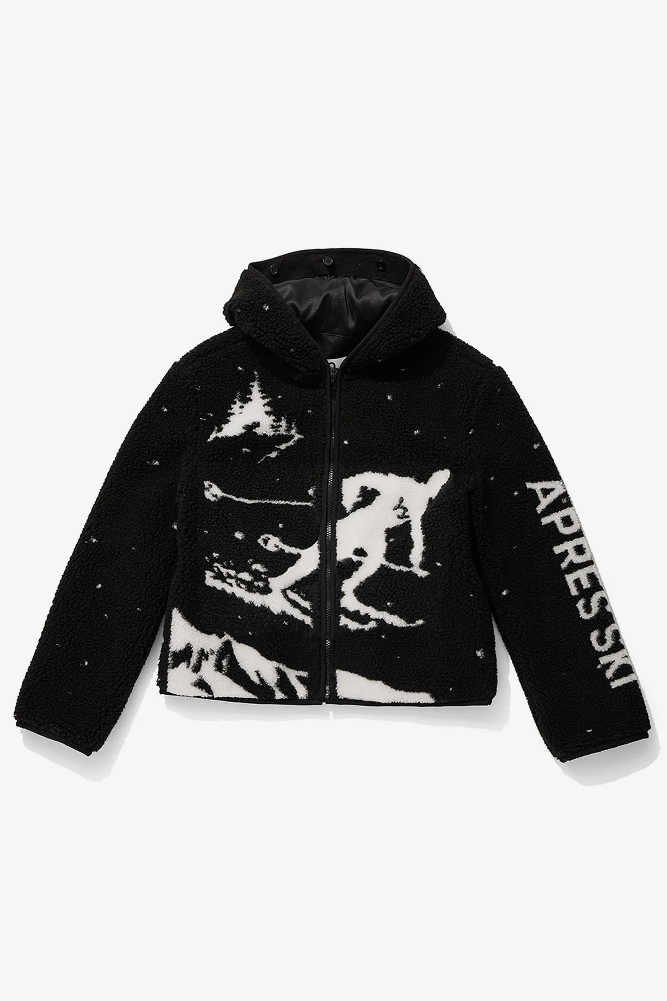 SKIING FLEECE HOODIE JACKET