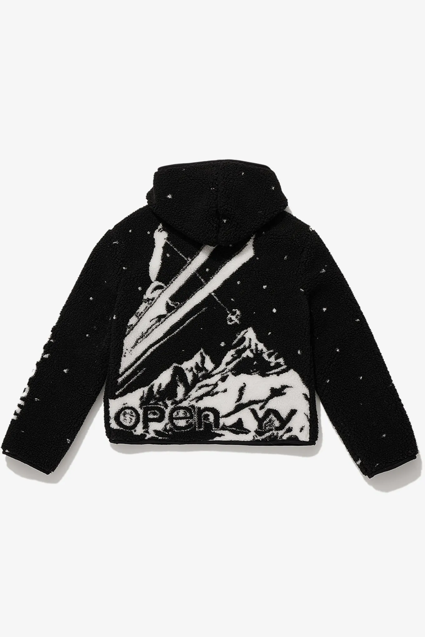 SKIING FLEECE HOODIE JACKET