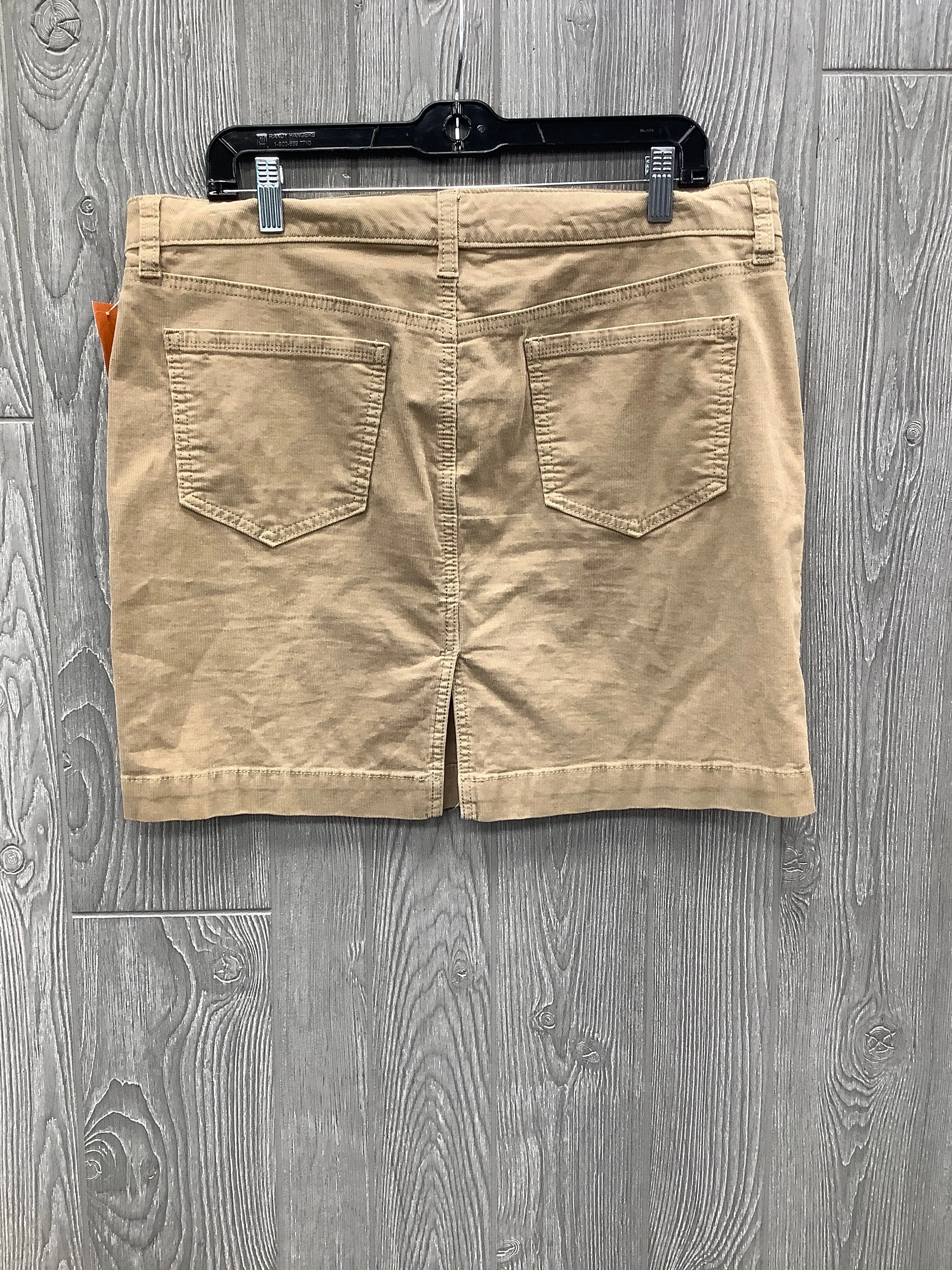 Skirt Midi By Old Navy In Tan, Size: 12