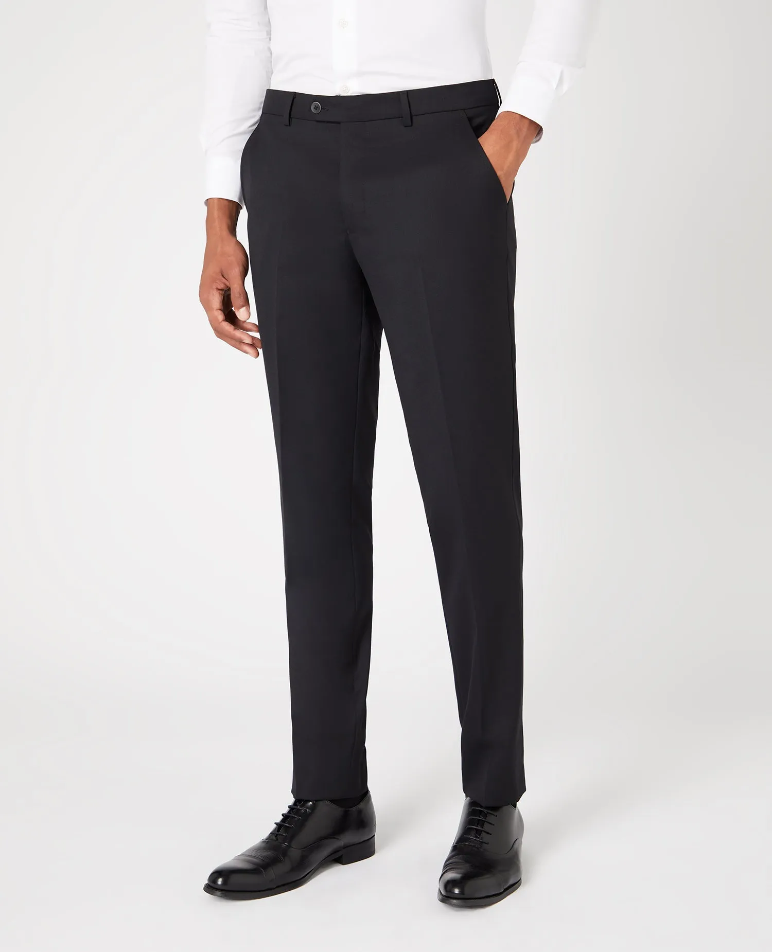 Slim Fit Wool-Blend Stretch Mix and Match Trousers