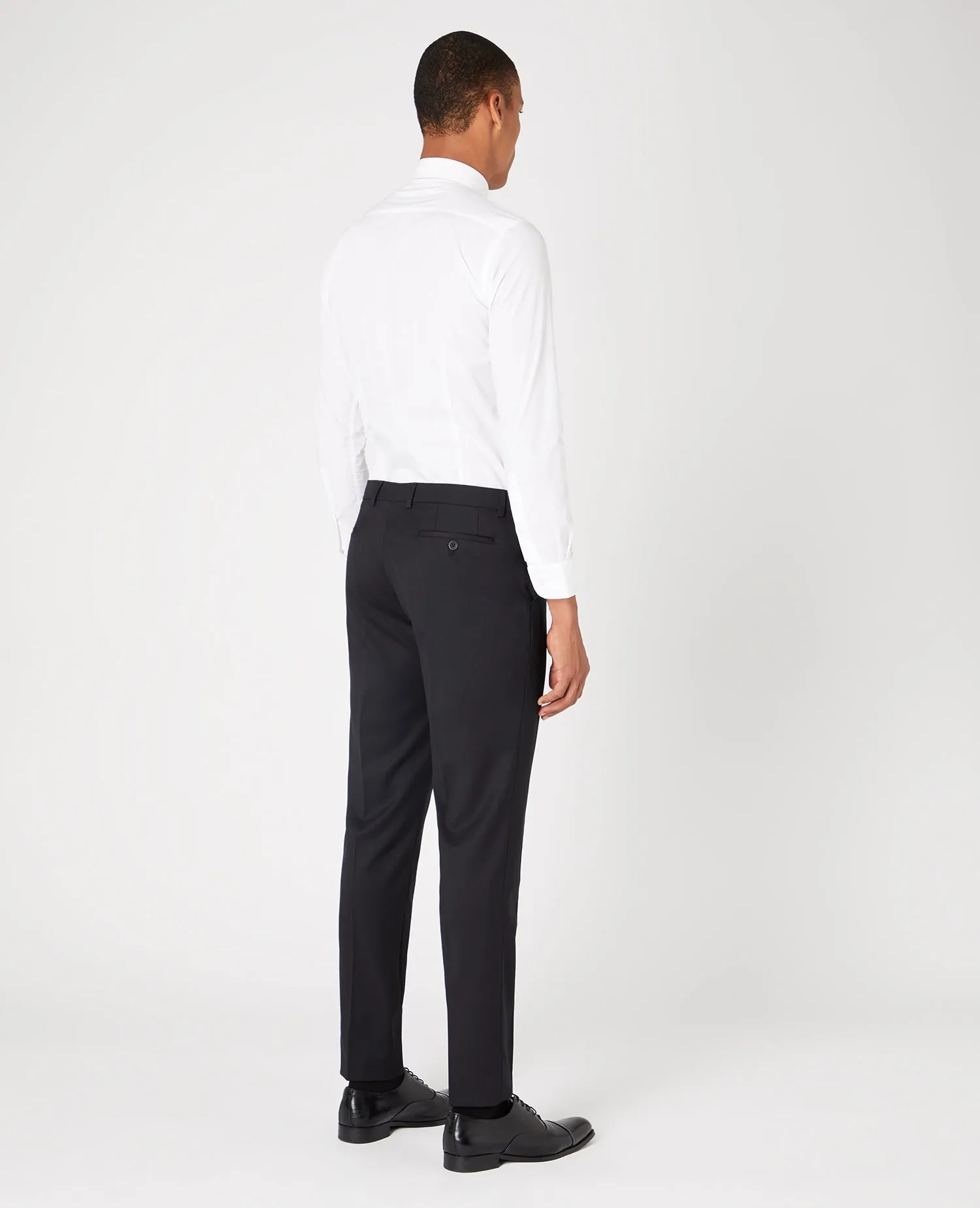 Slim Fit Wool-Blend Stretch Mix and Match Trousers