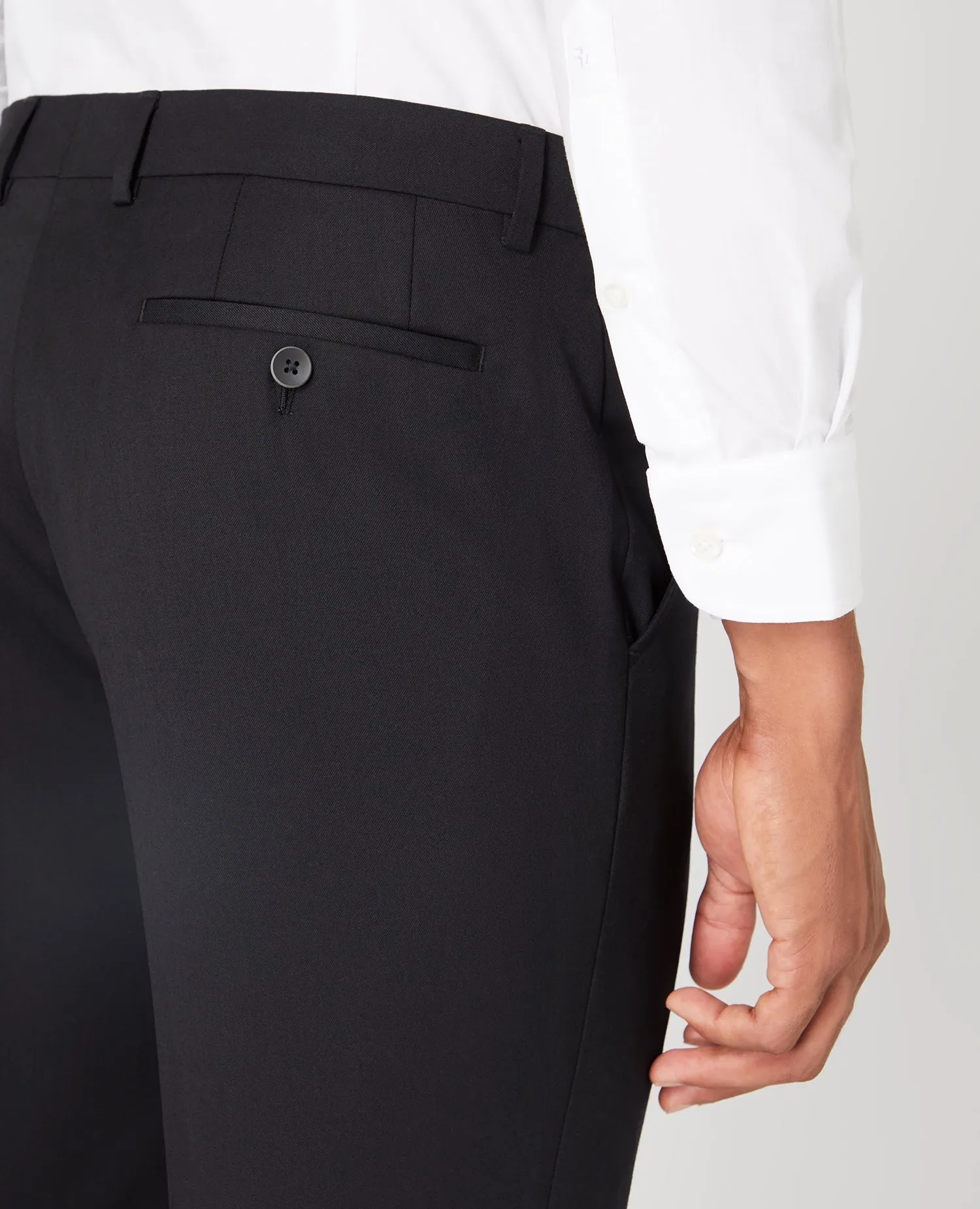 Slim Fit Wool-Blend Stretch Mix and Match Trousers