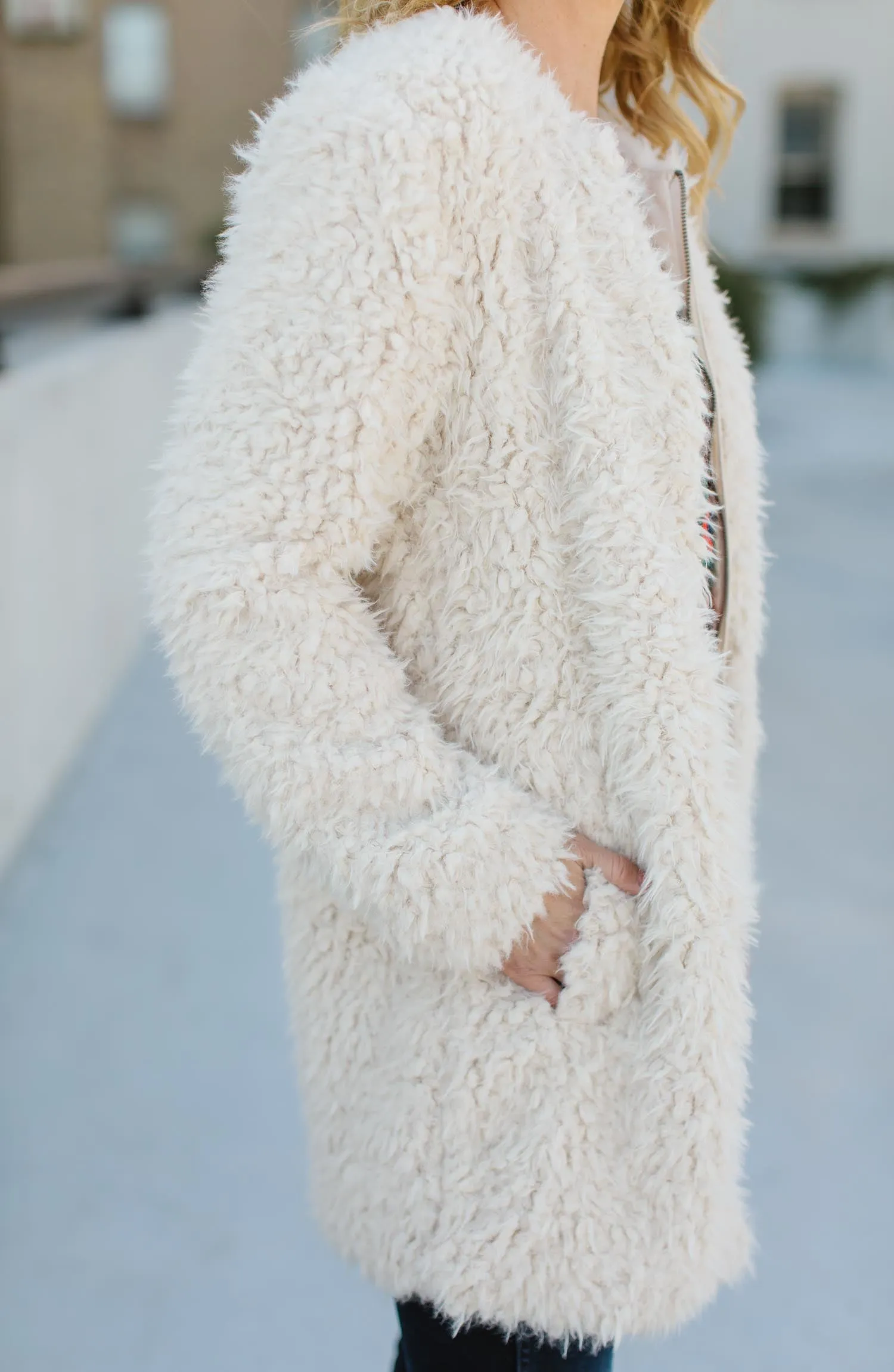 Soft Spot Faux Fur Jacket