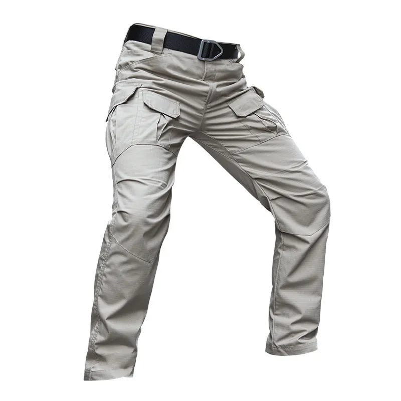 Spring And Autumn Waterproof Multi-pocket Sports Loose Tactical Casual Pants