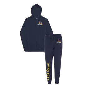 Stay Curious Tracksuit - Navy