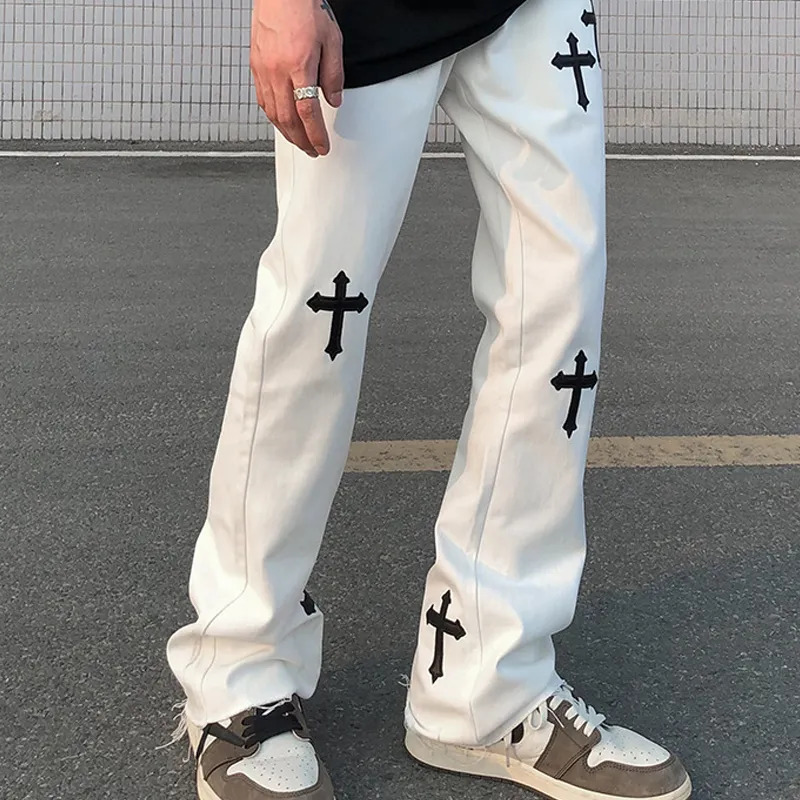 Street Hip Hop Cross Jeans