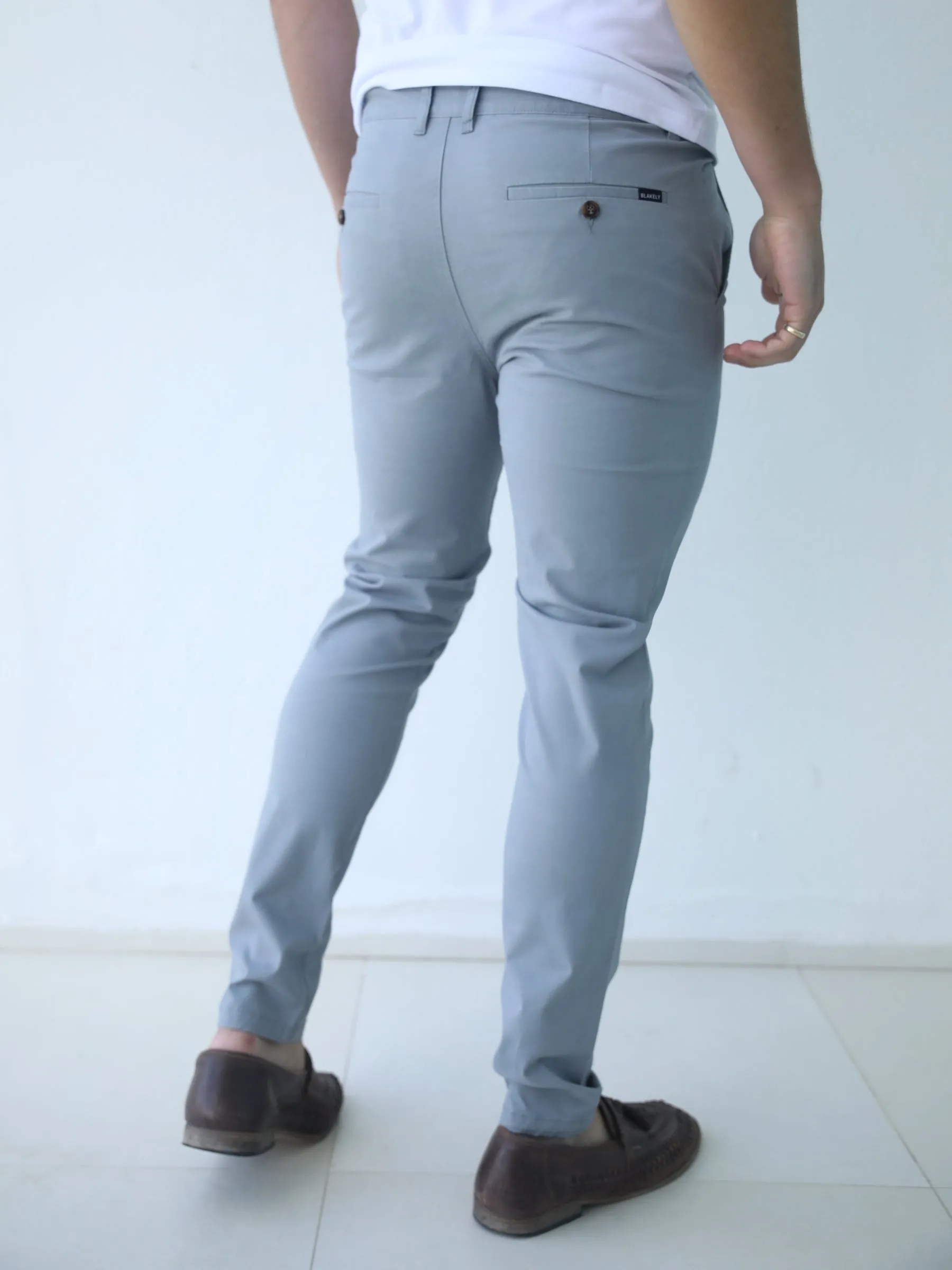 Stretch Chinos - Grey