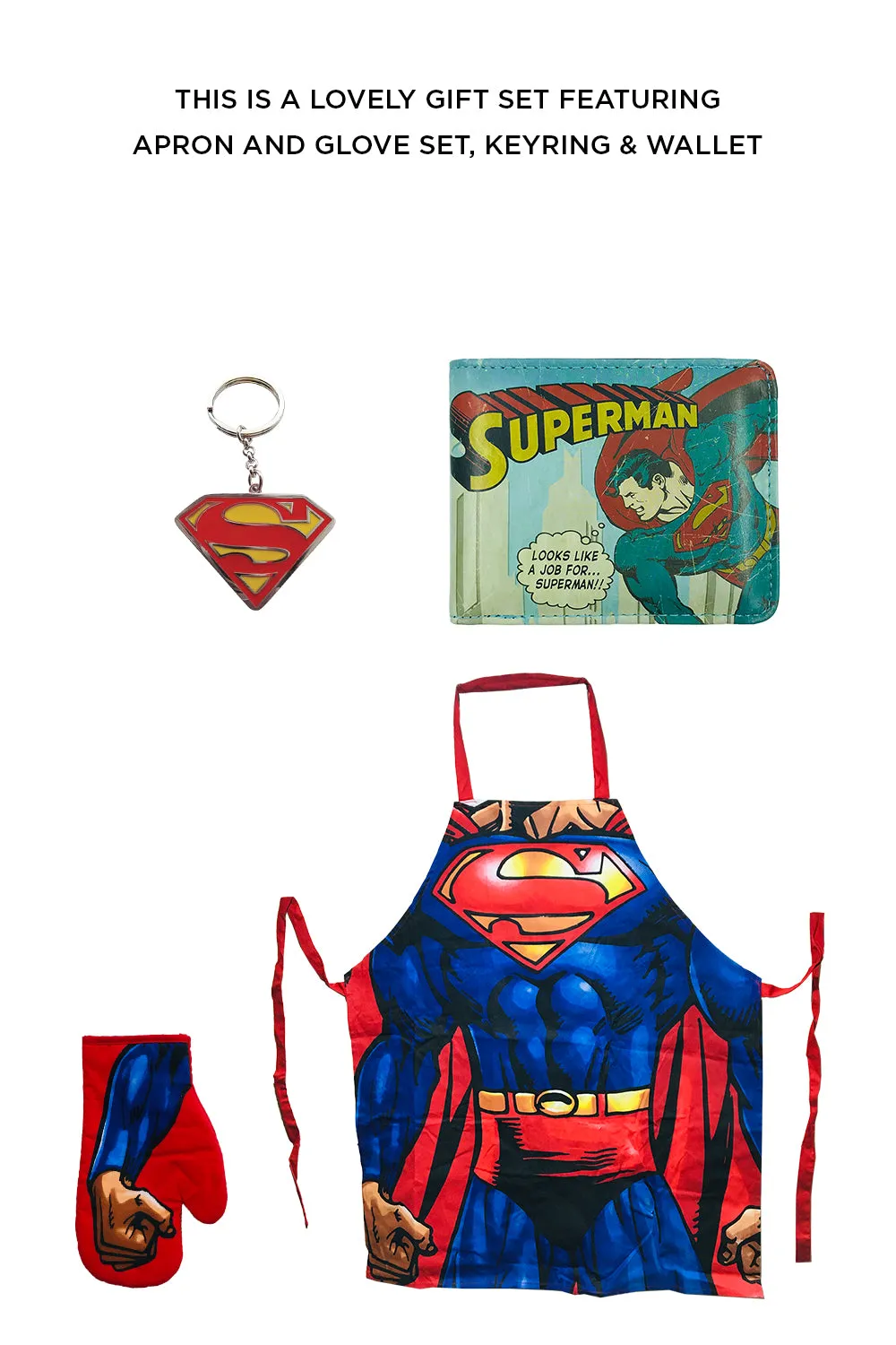 Superman Grown Ups Gift Set