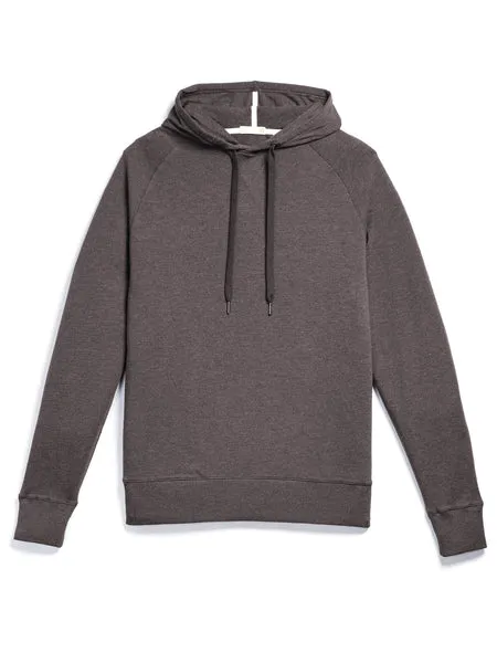 tasc Performance Men's Varsity French Terry Hoodie in Stone Gray