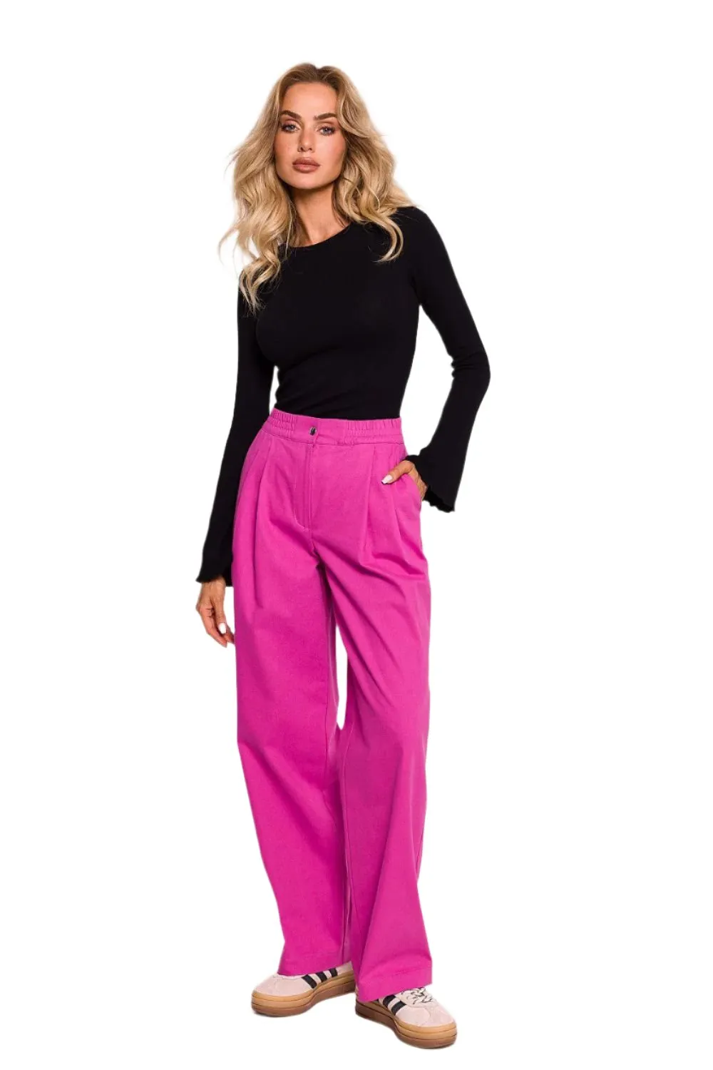 TEEK - Light Casual Pleated Trousers