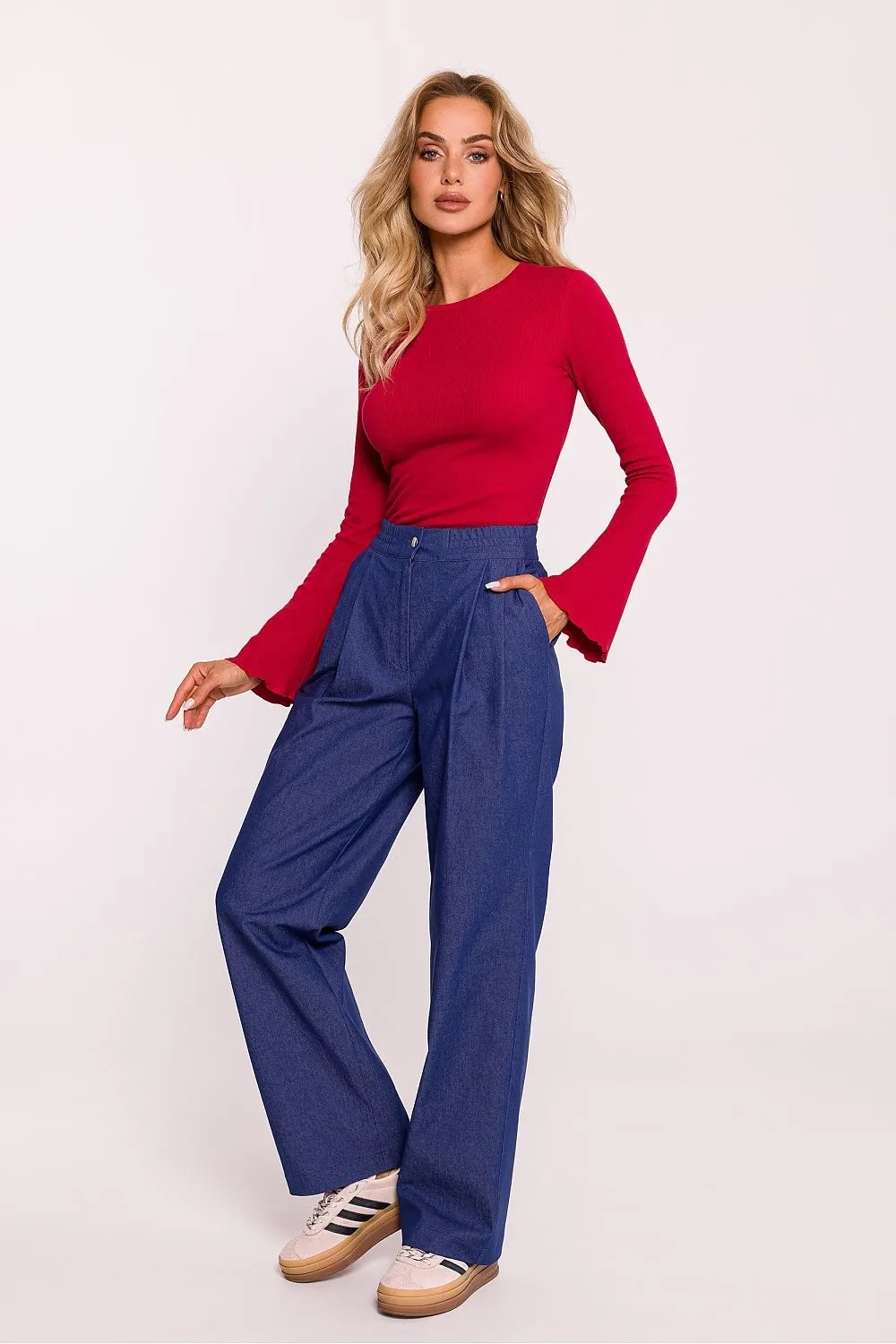 TEEK - Light Casual Pleated Trousers