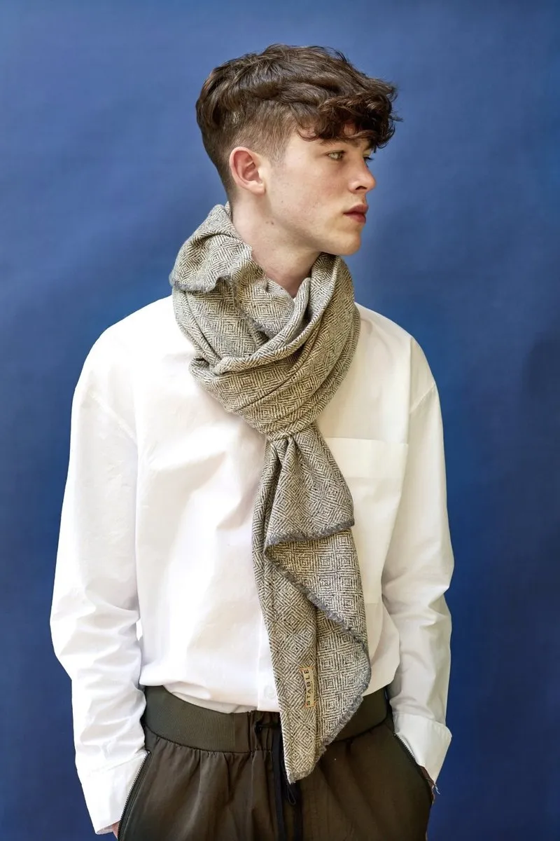 The Diamond Weave Scarf