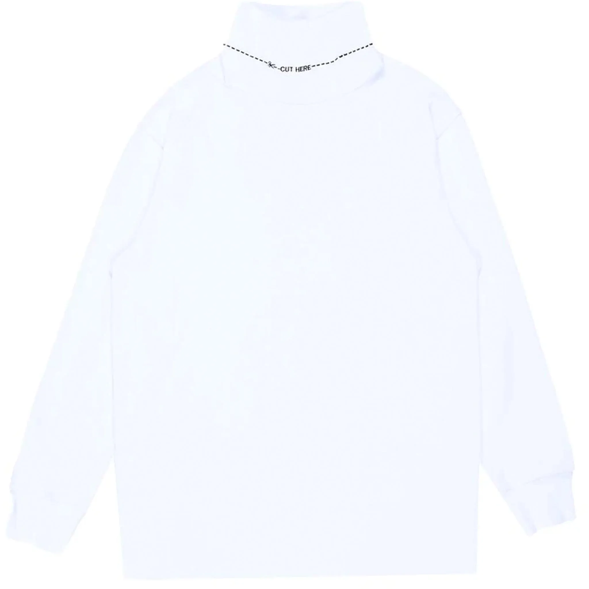 Turtle Neck (White)