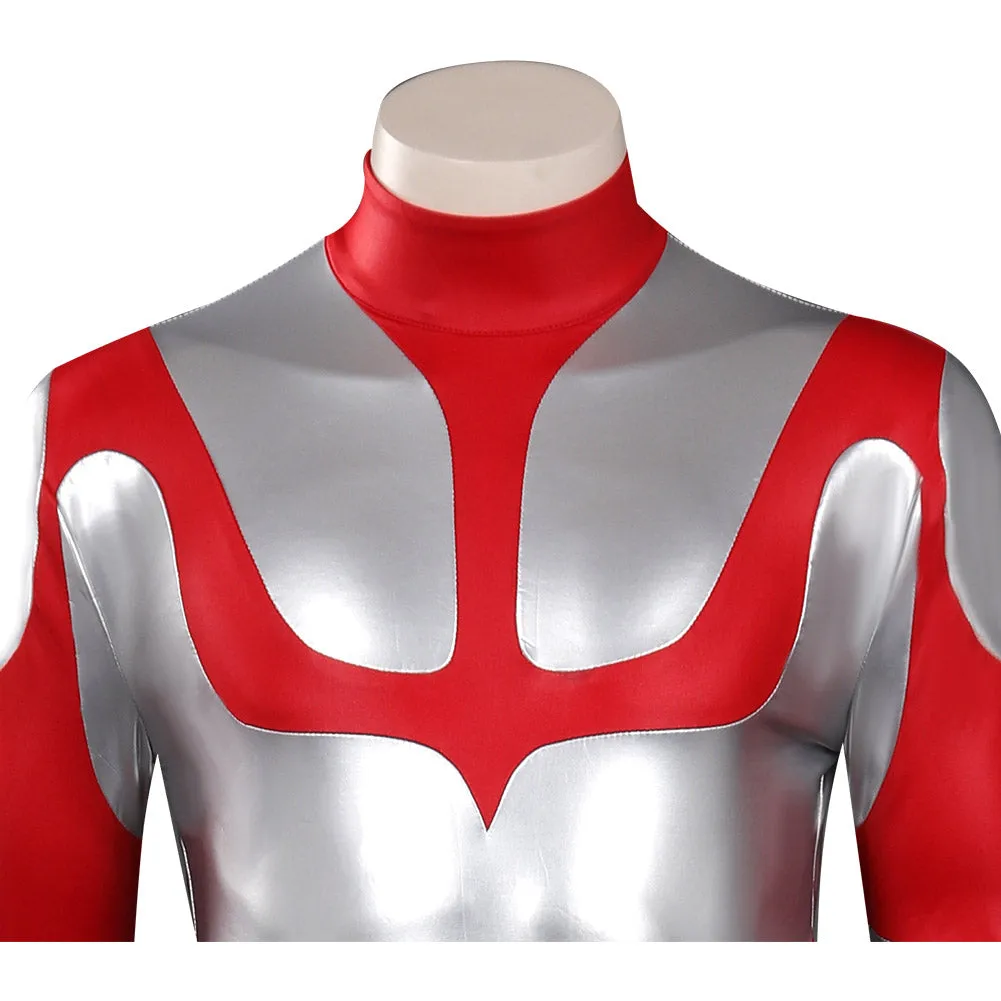 Ultraman Red Jumpsuit Outfits Halloween Carnival Suit Cosplay Costume