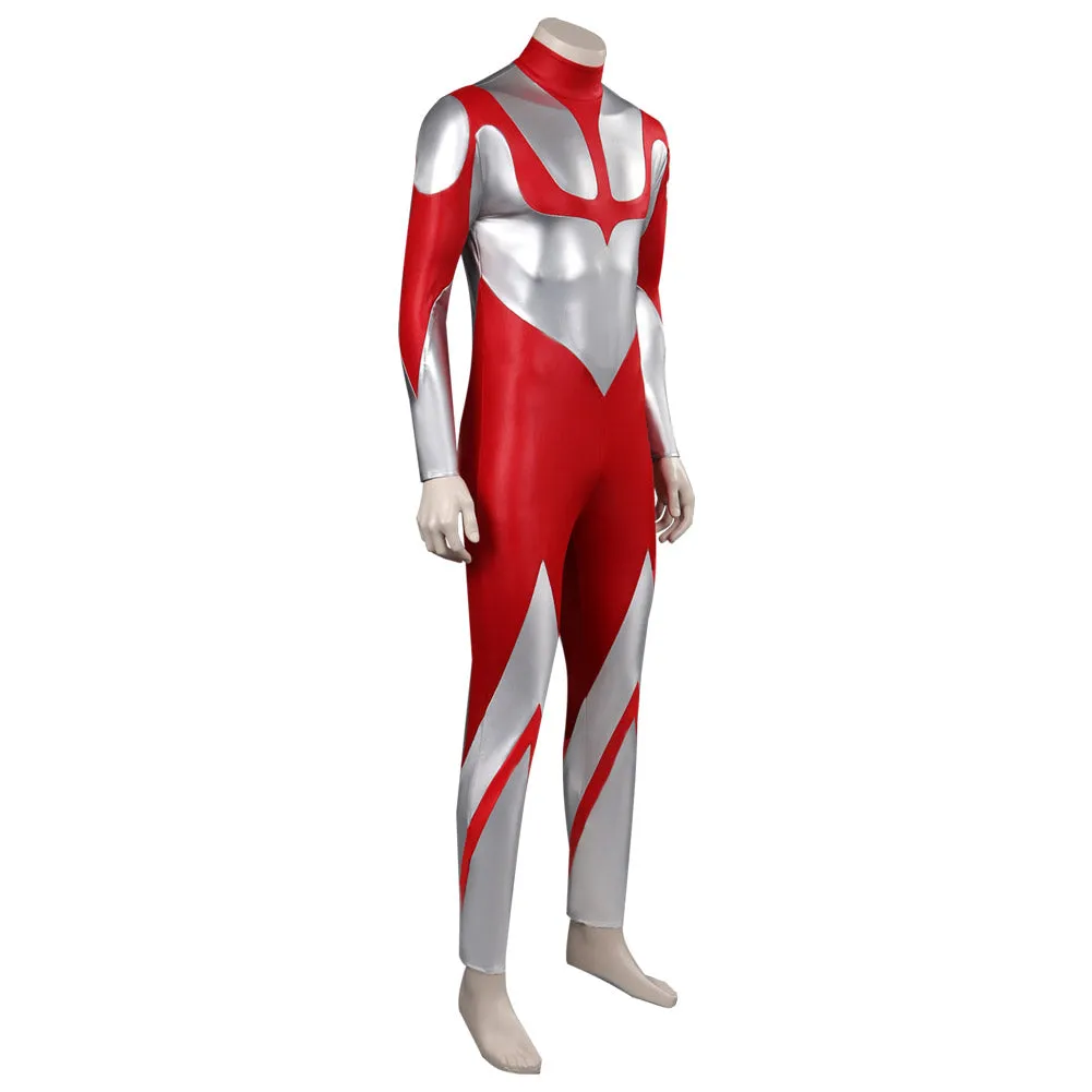 Ultraman Red Jumpsuit Outfits Halloween Carnival Suit Cosplay Costume