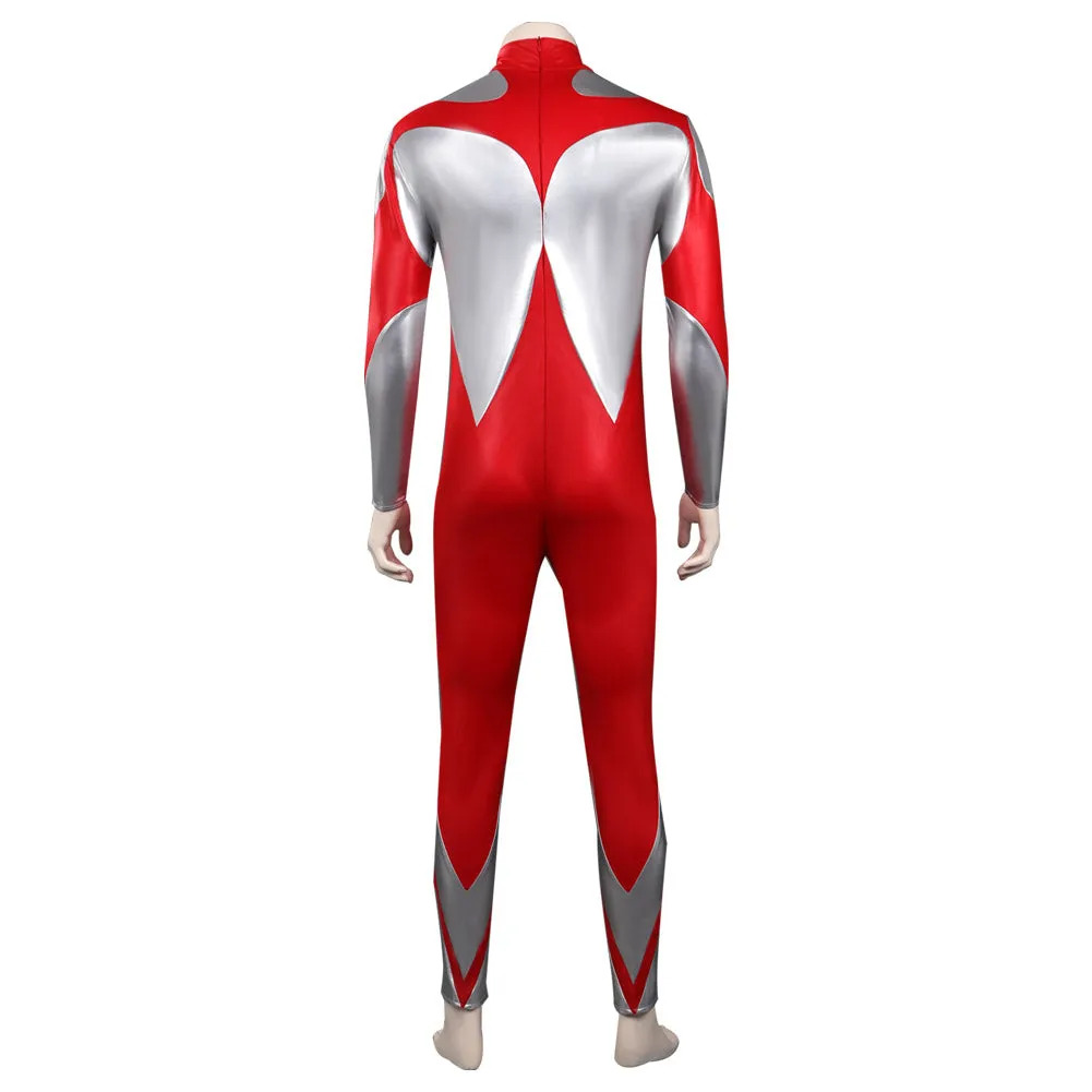 Ultraman Red Jumpsuit Outfits Halloween Carnival Suit Cosplay Costume