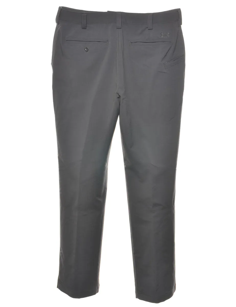 Under Armour Black Classic Suit Trousers - W34 L32