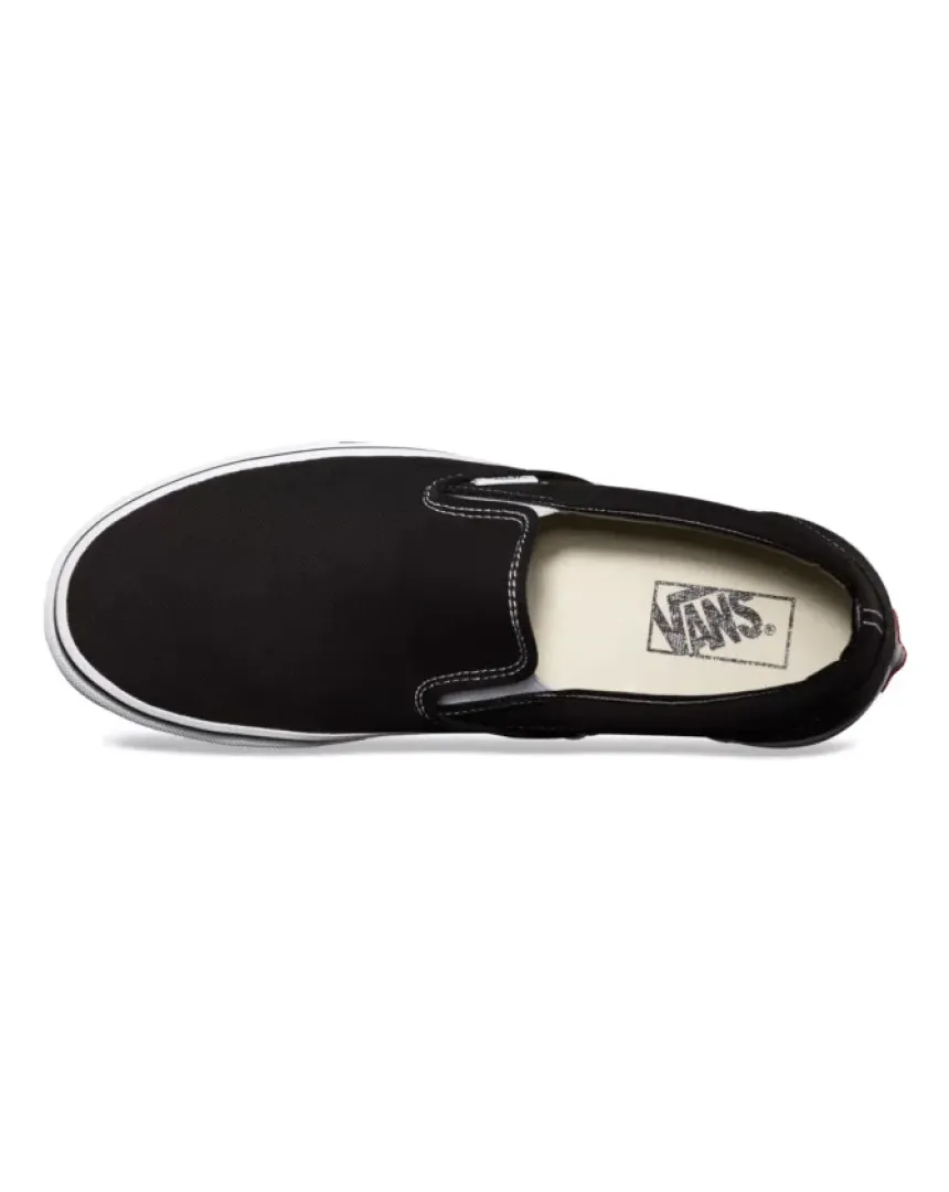 Vans Classic Slip On - Black / White